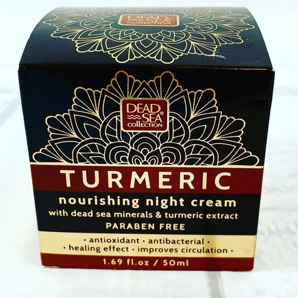 Dead Sea Turmeric Moisturizing Night Cream - Picture 2 of 7